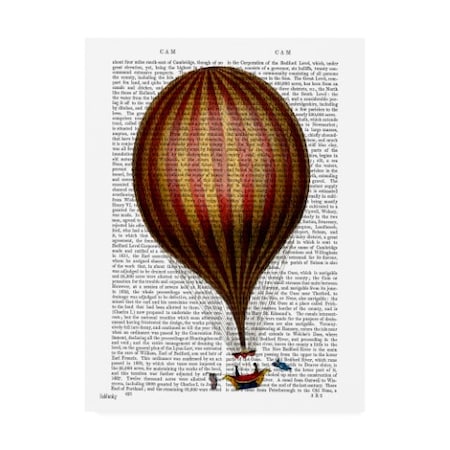 Trademark Fine Art Fab Funky 'Royal Nassau Balloon Hot Air Balloon' Canvas Art, 35x47 WAG12569-C3547GG